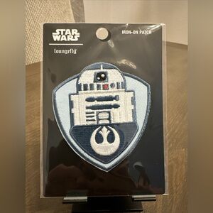 NEW Loungefly Star‎ Wars R2D2 Rebel Alliance Iron-on Patch